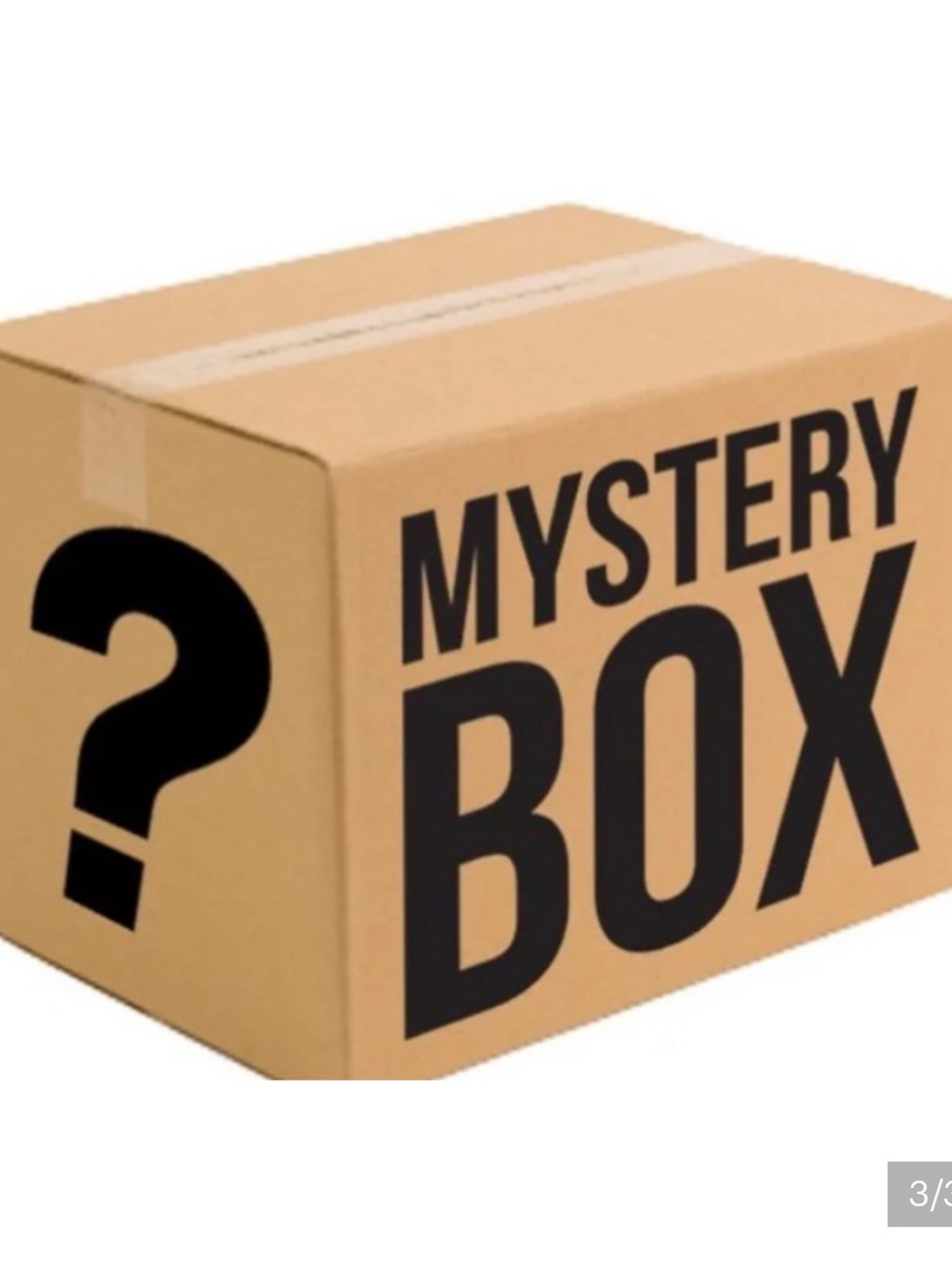 Mystery box filled with 7 goodies